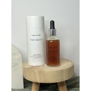 Tan Luxe THE BODY - Illuminating Self-Tan Drops Brand New In Box - 1.69 oz